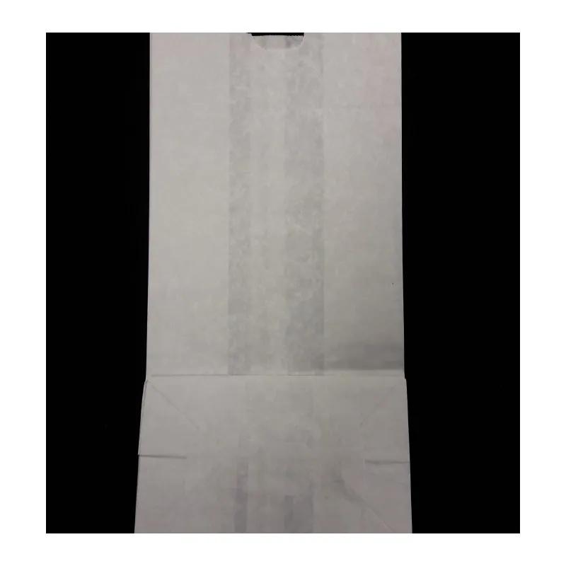 Bag 6.25X4X12.5 IN 8 LB Wax Coated Paper White 1000/Case