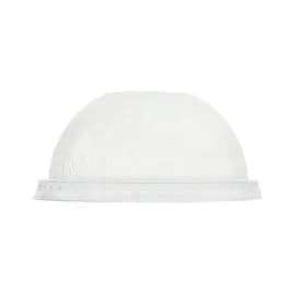 96-Series Lid Dome 3.78X1.73 IN PLA Clear Round For Cold Cup No Hole 1000/Case