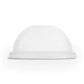 96-Series Lid Dome 3.78X1.73 IN PLA Clear Round For Cold Cup No Hole 1000/Case