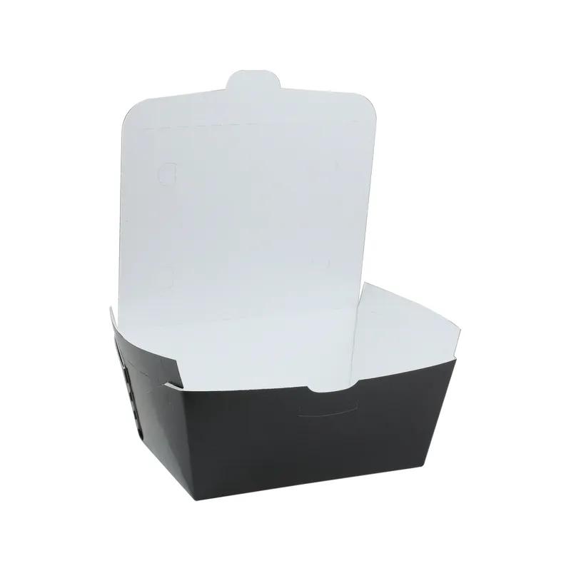 #3 Take-Out Box 6.5X4.5X3.25 IN Paperboard Black 160/Case