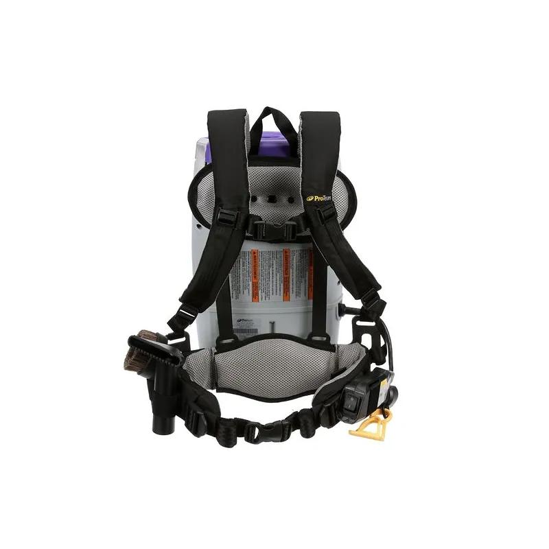 Super Coach Pro Backpack Vacuum 6 QT With 50FT Cord With Xover Multi-Surface Telescoping Wand Tool Kit 1/Each