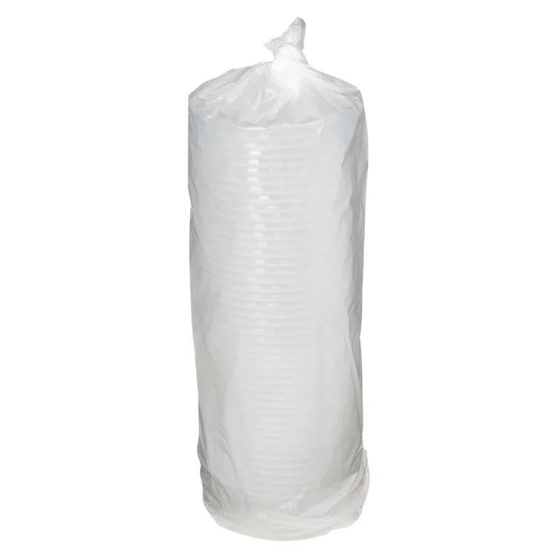 Victoria Bay Lid PP Translucent For 16-32 OZ Squat Container High Heat Vented 500/Case