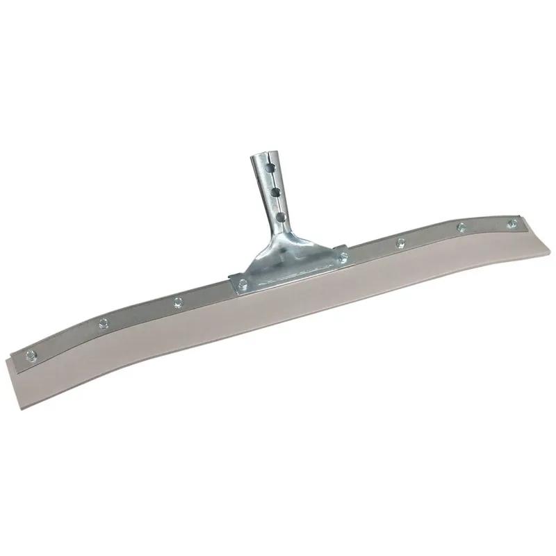 Impact® Floor Squeegee Rubber Steel Silver Curved 1/Each