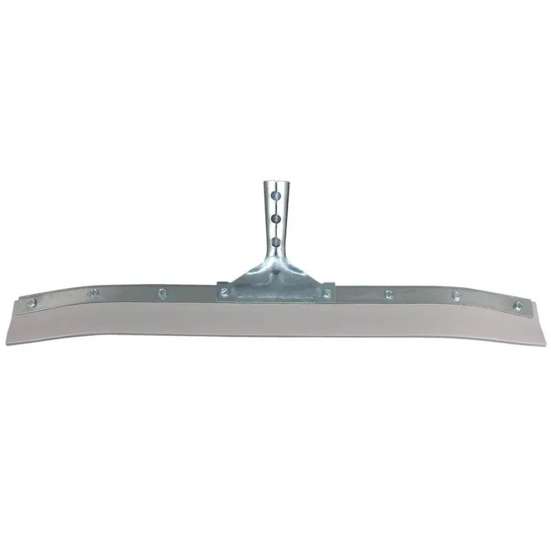 Impact® Floor Squeegee Rubber Steel Silver Curved 1/Each