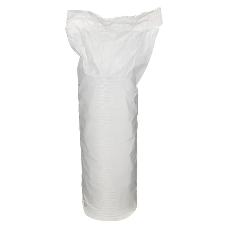 Victoria Bay Lid Flat PP Clear Round For 6-16 OZ Tall Container Vented 1000/Case