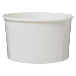 Victoria Bay Food Container Base 16 OZ Paperboard White Round Squat 500/Case