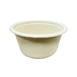 Victoria Bay Souffle & Portion Cup 2 OZ Molded Fiber Brown Round 2000/Case
