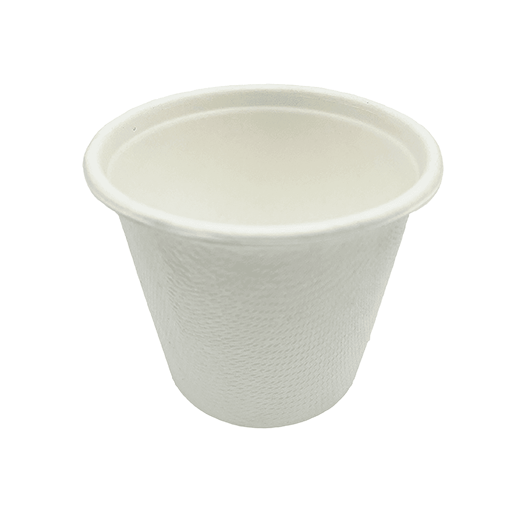 Victoria Bay Souffle & Portion Cup 4 OZ Molded Fiber Brown Round 1000/Case