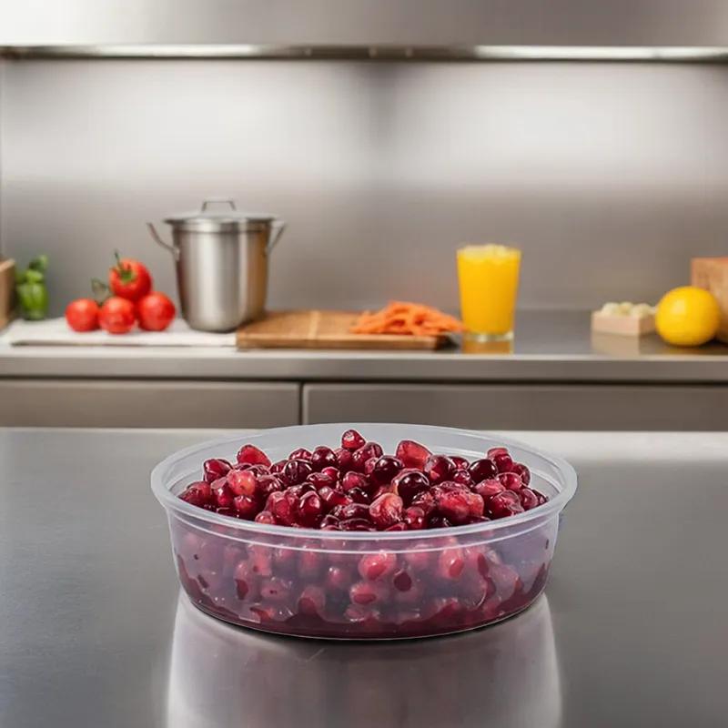 Victoria Bay Deli Container Base 6 OZ PP Clear Round Microwave Safe 500/Case