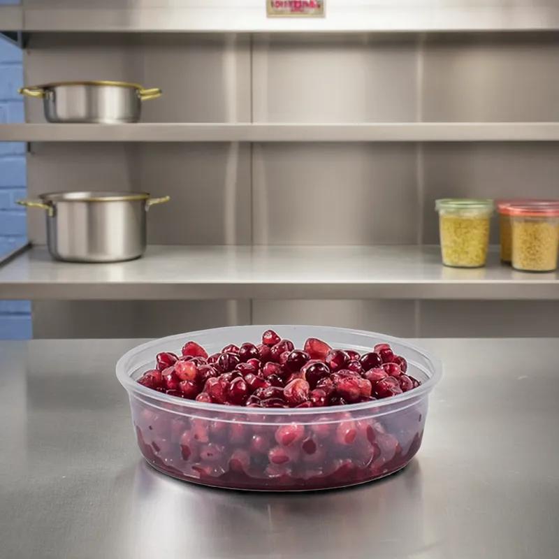 Victoria Bay Deli Container Base 6 OZ PP Clear Round Microwave Safe 500/Case