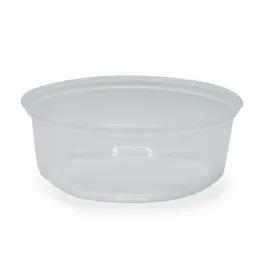 Victoria Bay Deli Container Base 8 OZ PP Clear Round Microwave Safe 50 Count/Pack 10 Packs/Case 500 Count/Case