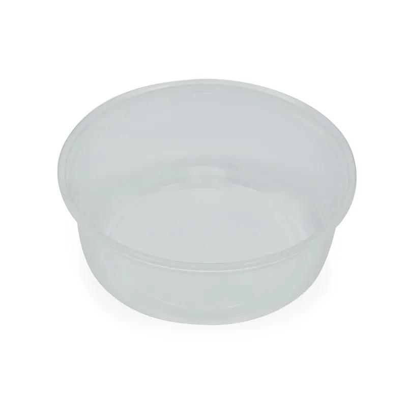 Victoria Bay Deli Container Base 8 OZ PP Clear Round Microwave Safe 50 Count/Pack 10 Packs/Case 500 Count/Case