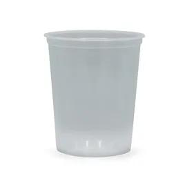 Victoria Bay Deli Container Base 32 OZ PP Clear Round Microwave Safe 25 Count/Pack 20 Packs/Case 500 Count/Case