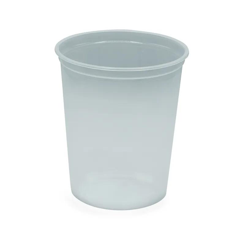 Victoria Bay Deli Container Base 32 OZ PP Clear Round Microwave Safe 25 Count/Pack 20 Packs/Case 500 Count/Case