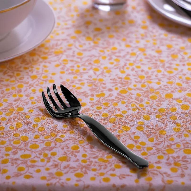 Victoria Bay Serving Fork 8.5 IN Plastic Black Individually Wrapped 144/Case