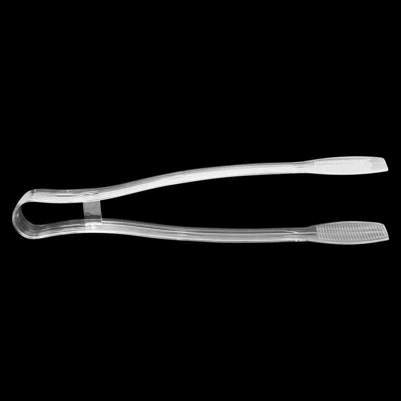 Victoria Bay Tongs 9 IN PS Clear Individually Wrapped 48/Case