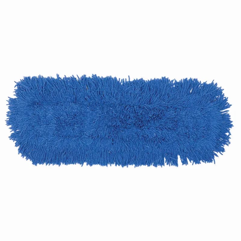 Dust Mop 24X5 IN Blue Synthetic Fiber PET Loop End 1/Each