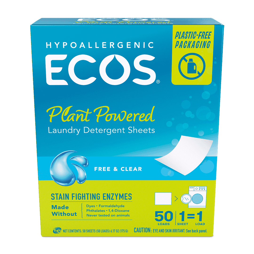 Laundry Detergent Sheet Liquidless 50 Count/Box 10 Count/Case