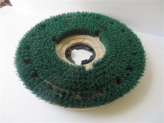 Scrub Brush 18 IN Green 120 Grit 1/Each