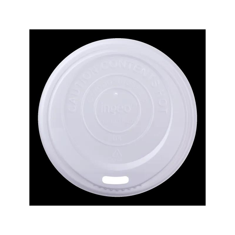 Karat Earth Lid Dome 90MM CPLA For 10-24 OZ Hot Cup Sip Through 1000/Case