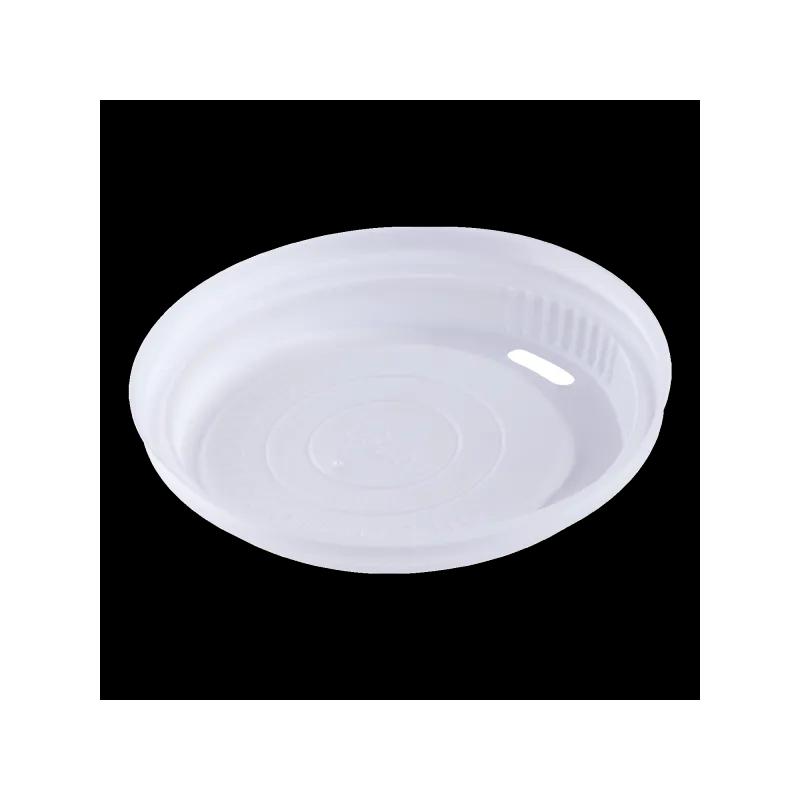 Karat Earth Lid Dome 90MM CPLA For 10-24 OZ Hot Cup Sip Through 1000/Case
