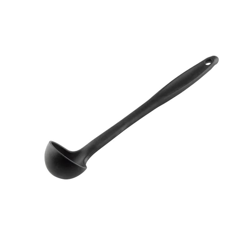 Cheese Ladle 11.25X2X2.125 IN 1 OZ Silicone Black Heat Safe Up to 400F 1/Each