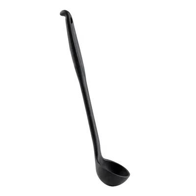 Cheese Ladle 11.25X2X2.125 IN 1 OZ Silicone Stainless Steel Black Heat Safe Up to 400F 1/Each