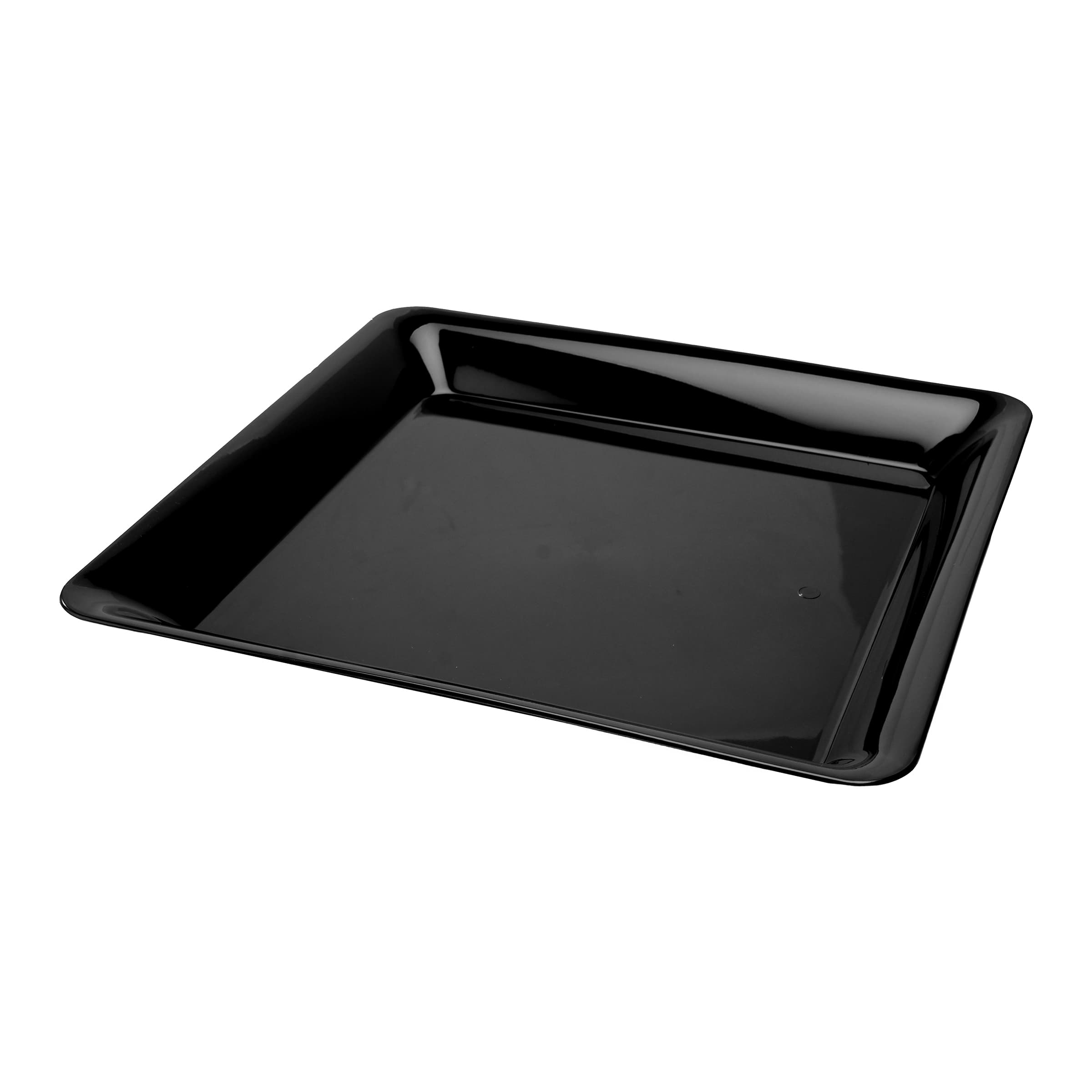 Serving Tray 18X18 IN PP Black Square 20/Case