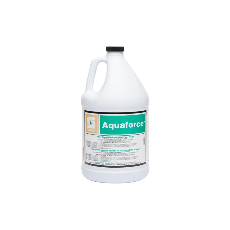 Aquaforce® Mild Scent Floor Finish 1 GAL Neutral RTU Water-Based Urethane Wood 4/Case