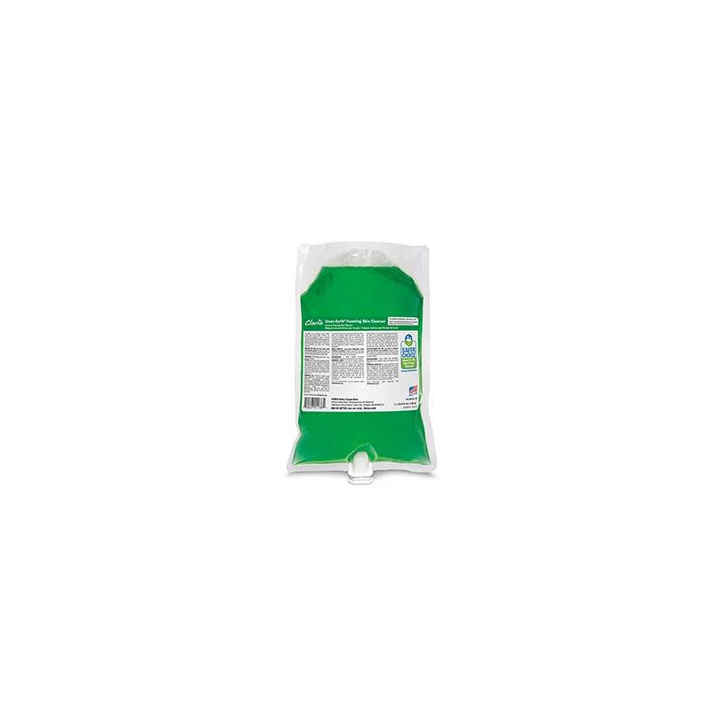 Green Earth® Skin Cleanser Liquid 1000 mL Fresh Meadow Green Foaming Clario Bag 6/Case