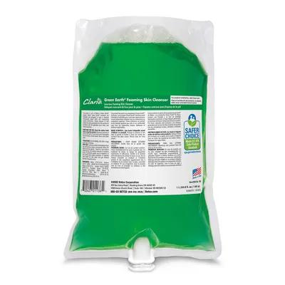 Green Earth® Skin Cleanser Liquid 1 L Fresh Meadow Green Foaming Clario Bag 6/Case