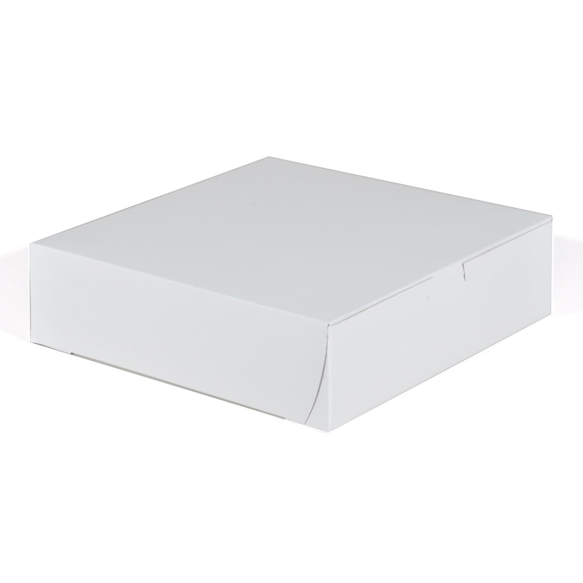 Bakery Box 9X9X2.5 IN White 250/Case