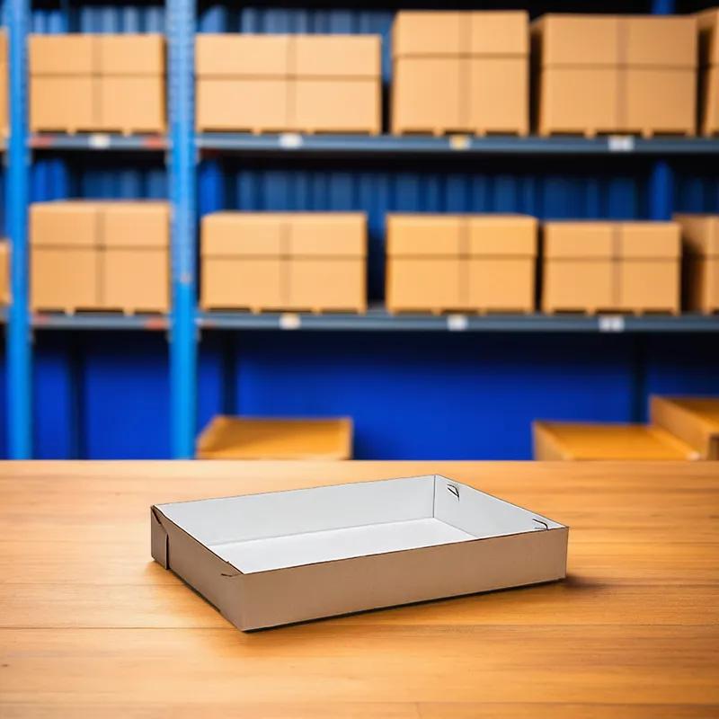 Tray 26X18X5.5 IN Kraft Corrugated Cardboard 25/Case