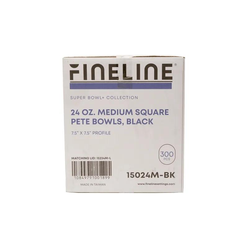 Bowl 24 OZ PE Clear Square 300/Case