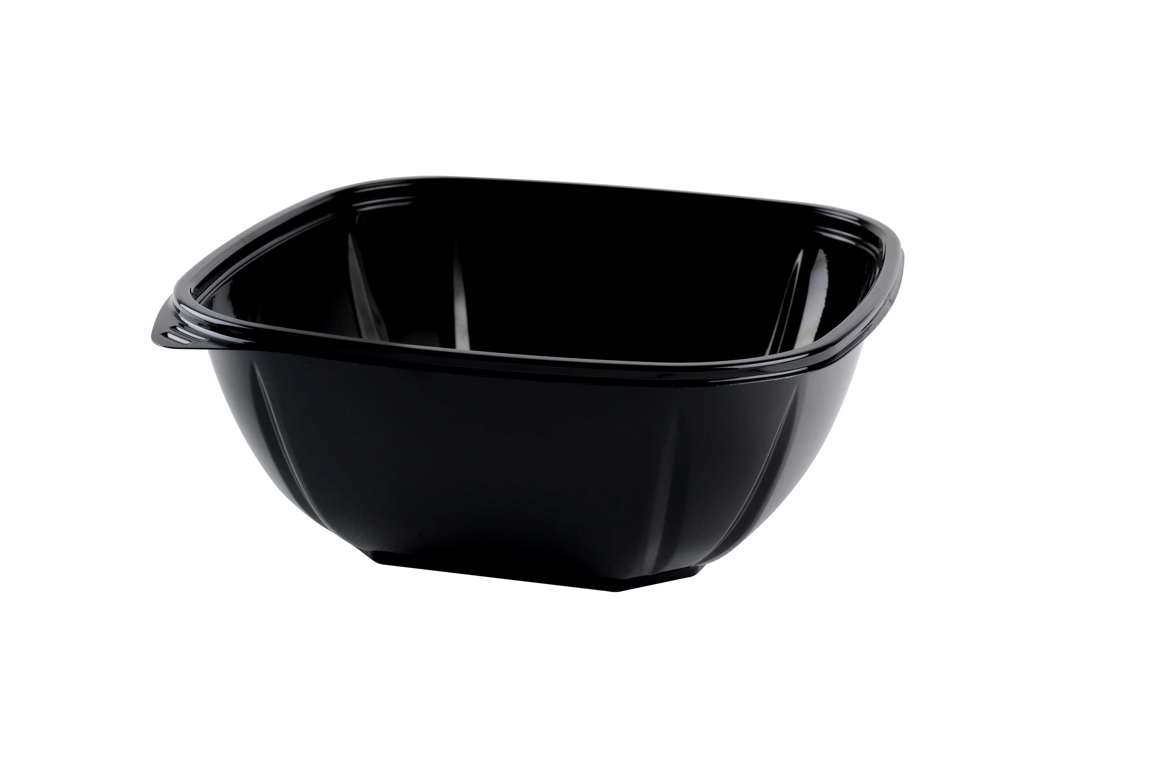 Bowl 48 OZ Black Square 300/Case