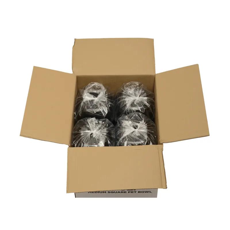 Bowl 48 OZ Black Square 300/Case