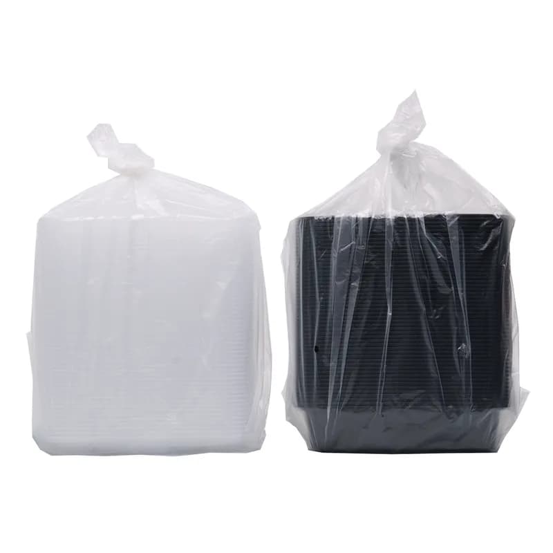 Take-Out Container Base & Lid Combo 24 OZ Rectangle Microwave Safe 150/Case