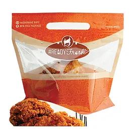 Chicken Bag 9X8X5 IN 4 Piece PET CPP FDA Compliant Vented 250/Case