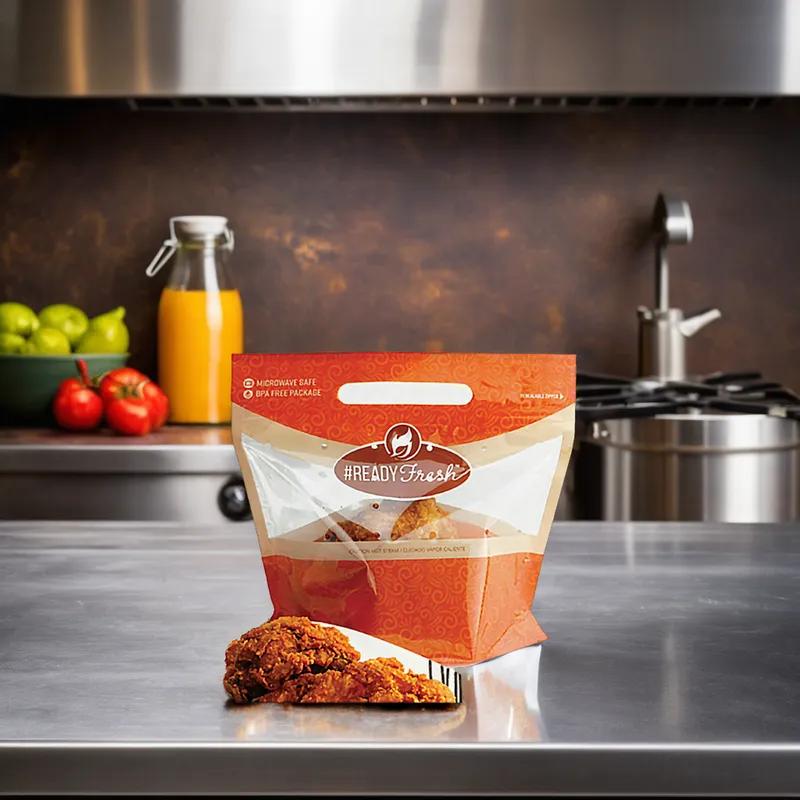 Chicken Bag 9X8X5 IN 4 Piece PET CPP FDA Compliant Vented 250/Case