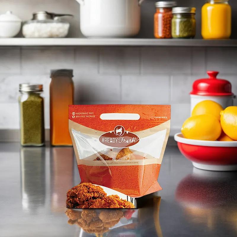 Chicken Bag 9X8X5 IN 4 Piece PET CPP FDA Compliant Vented 250/Case