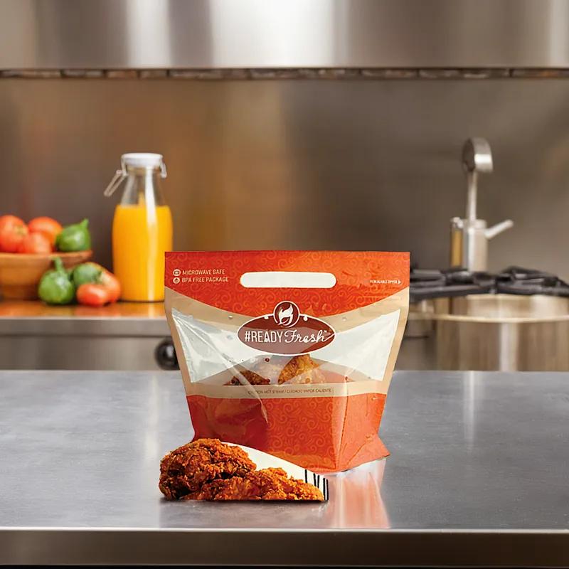 Chicken Bag 9X8X5 IN 4 Piece PET CPP FDA Compliant Vented 250/Case