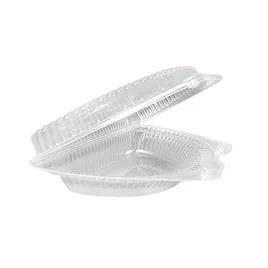 Half Pie Hinged Container With Dome Lid 8.75X5.25X1.875 IN OPS Clear Rectangle 300/Case