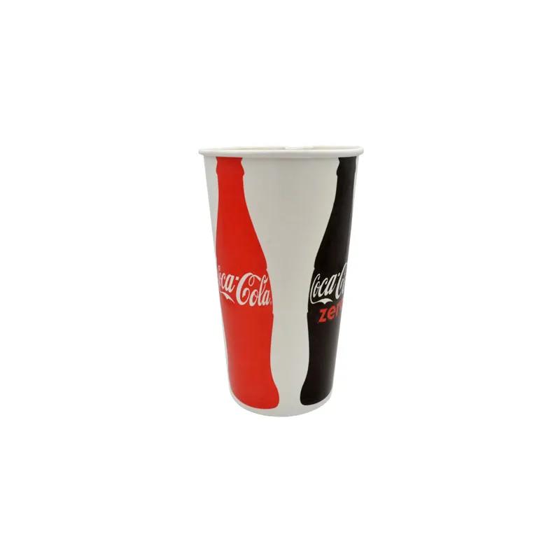 Cold Cup 44 OZ Paper White Coca-Cola Stock Print 500/Case