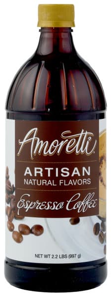 Amoretti® Artisan Natural Made Simply™ Espresso Coffee Flavor 2.2 LB 1/Each