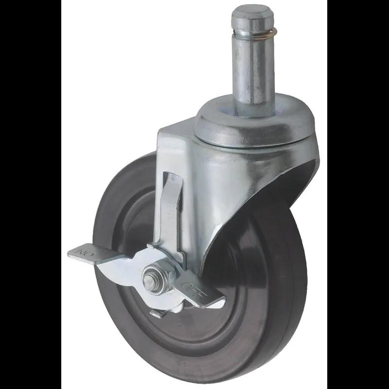 Wire Shelf Caster 5 IN Rubber 1/Each