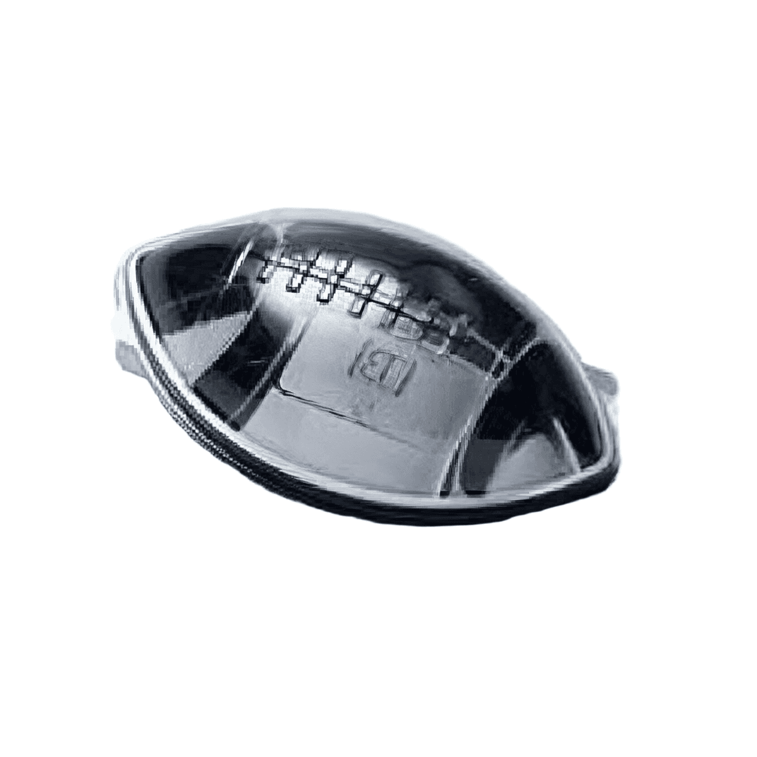 Take-Out Container Base & Lid Combo With Dome Lid 24 OZ Plastic Black Football 50/Case