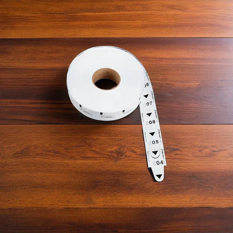 Turn-O-Matic® T90 Take-A-Number Ticket White 4000/Roll