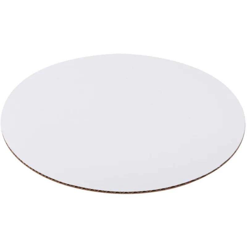 Cake Circle 14 IN Corrugated Cardboard White Round 125/Case