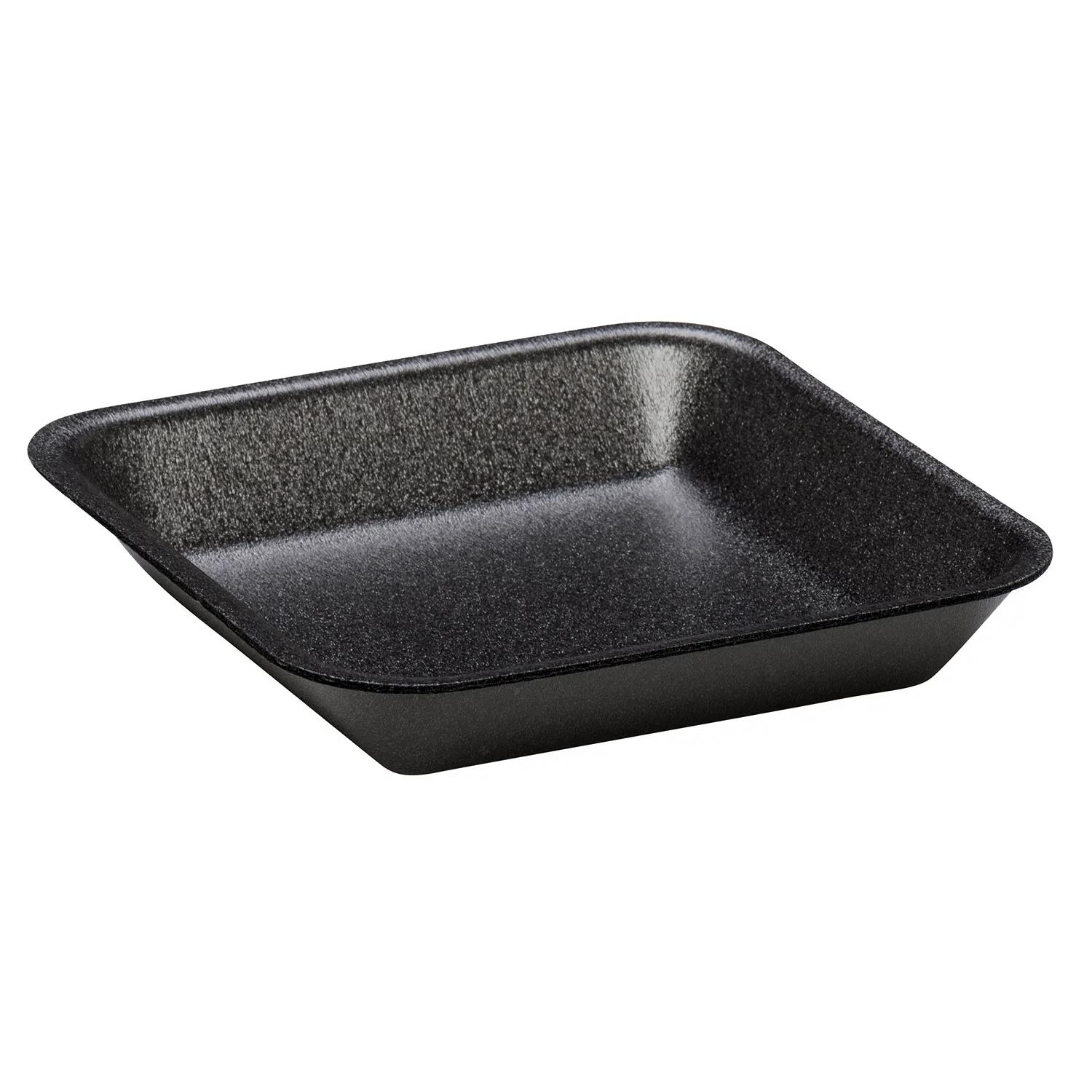 #14 Tray 6X6X0.9 IN Foam Black Rectangle 500/Case
