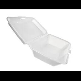 Take-Out Container Hinged 6.5X9.2X2.5 IN Foam White 200/Case